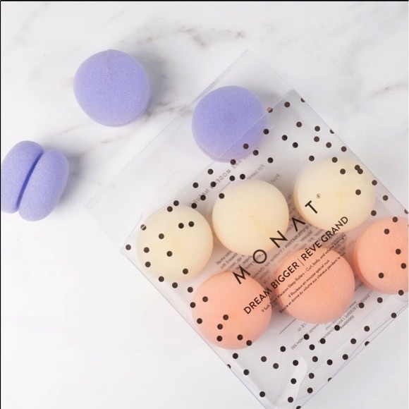 * free with purchase * Brand new in packaging Monat soft foam sleep rollers - Picture 3 of 3